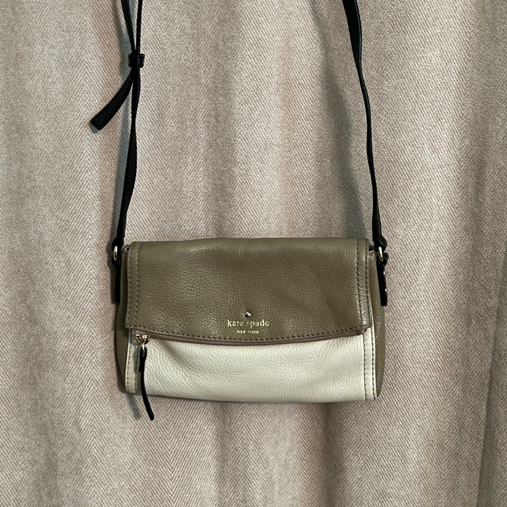 Tan and Cream Kate Spade Crossbody